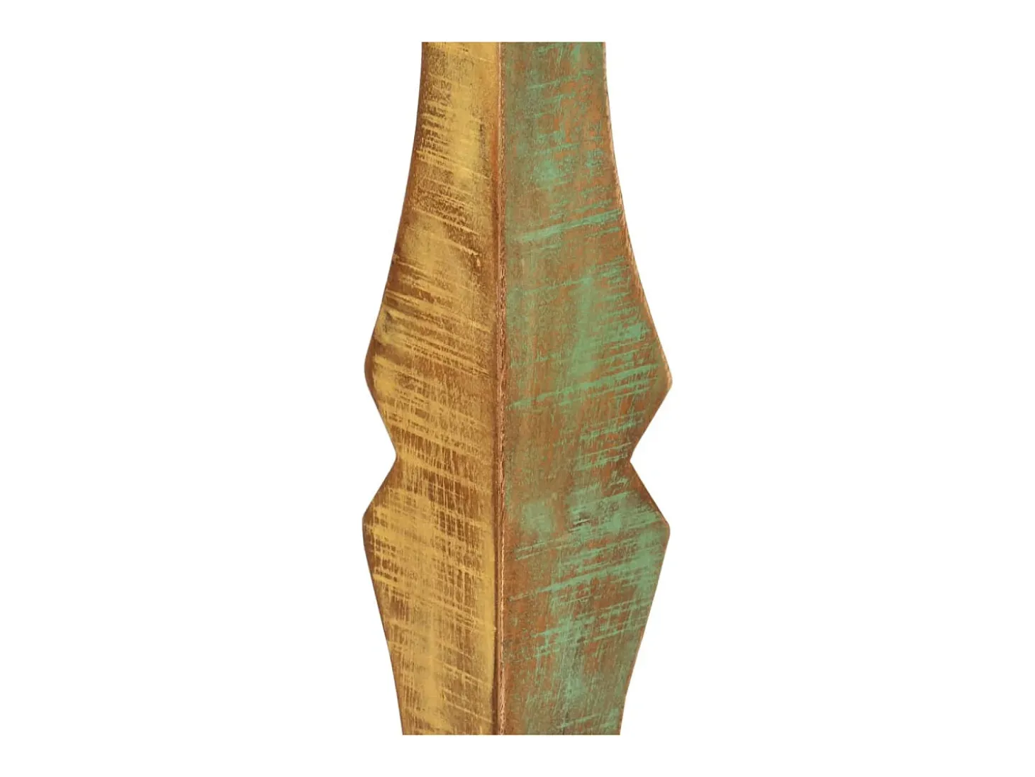 Mesa de comedor madera maciza reciclada 110x52x76 cm