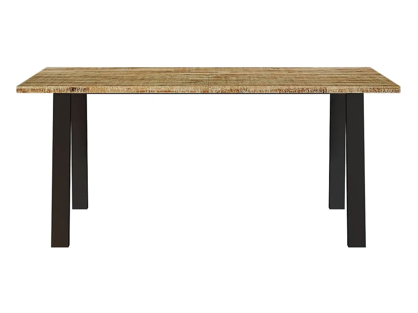 Mesa de comedor madera maciza de acacia 150x90x75 cm
