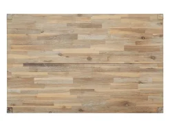 Mesa de comedor madera maciza de acacia 110x70x75 cm