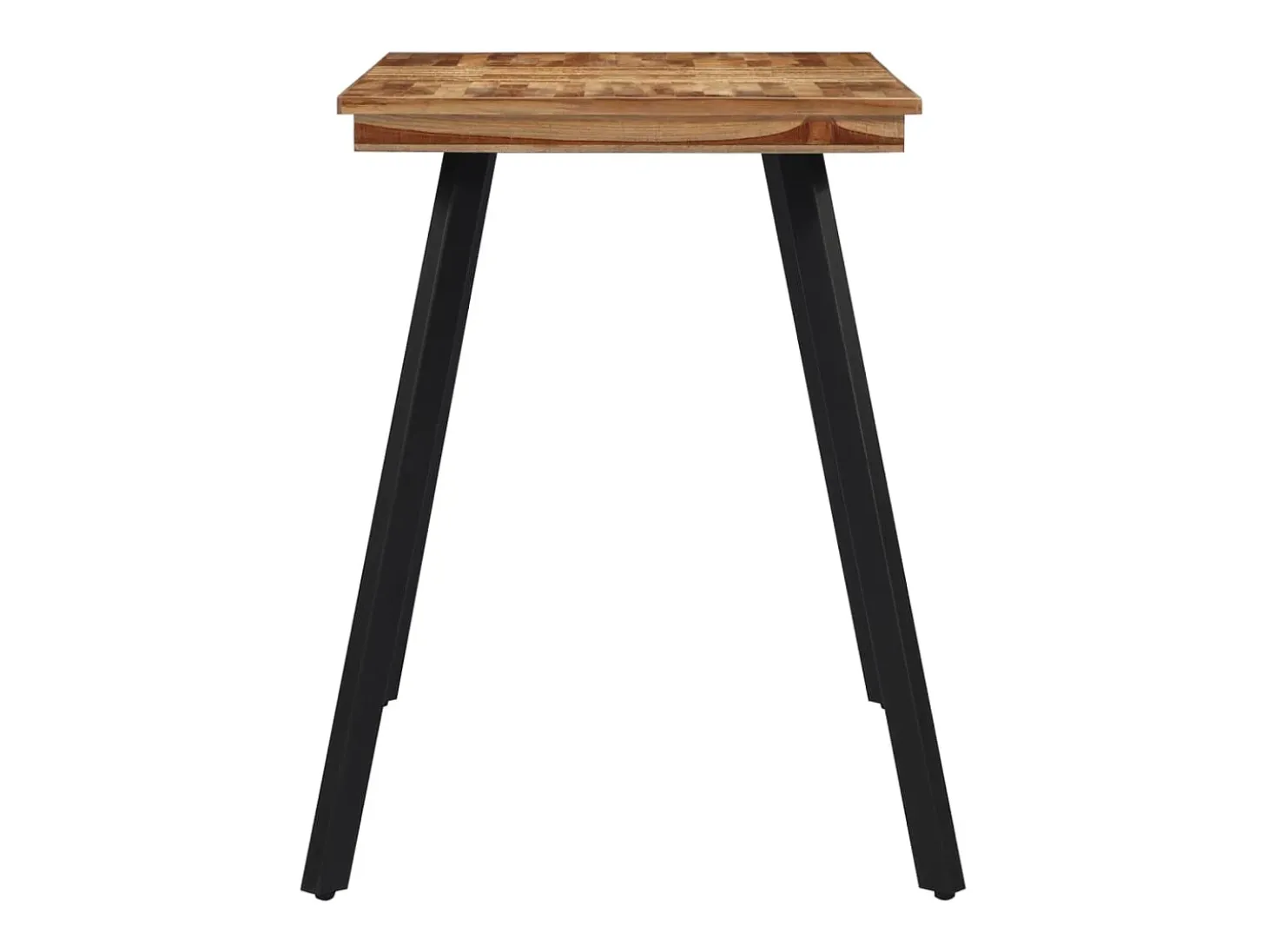 Mesa de comedor madera maciza de teca 120x62x76 cm ES720399