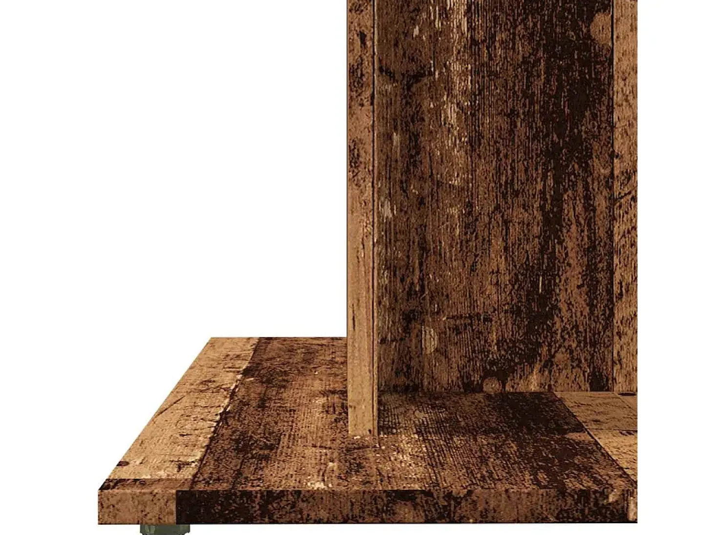 Mesa de comedor madera vieja 80x80x75 cm madera de ingeniería