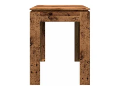 Mesa de comedor madera vieja 120x60x76 cm madera contrachapada
