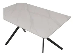Mesa de comedor MCW-O58, blanco