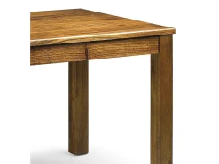 Mesa de comedor Mindy Orka cuadrada de madera maciza 90 cm