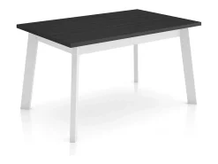 Mesa de comedor Naira 140 Negro Blanco