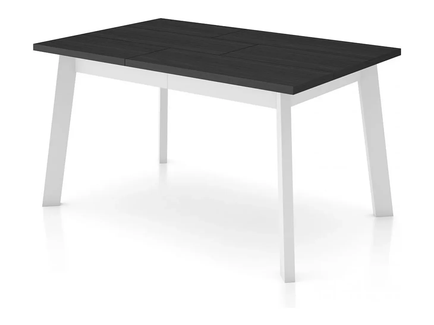 Mesa de comedor Naira 140 Negro Blanco