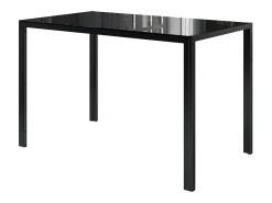 Mesa de comedor negro 120x70x75 grand