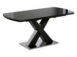 Mesa de comedor negro 120x80x76 chinto
