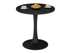 Mesa de comedor negro 70x70x73 carl