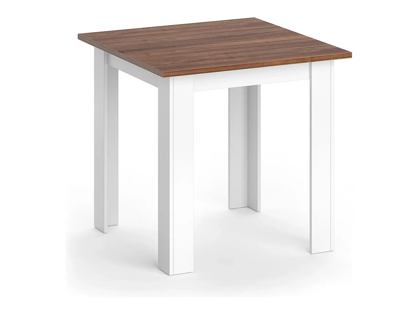 Mesa de comedor nogal 80x80x76.6 karlos