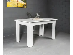 Mesa de Comedor o Cocina Admiral 140x80cm blanco