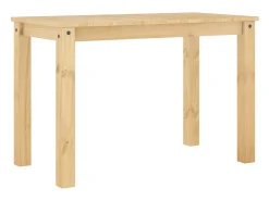 Mesa de comedor Panamá 117x60x75 cm madera maciza de pino