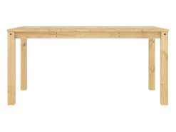 Mesa de comedor Panama madera maciza de pino 160x80x75 cm