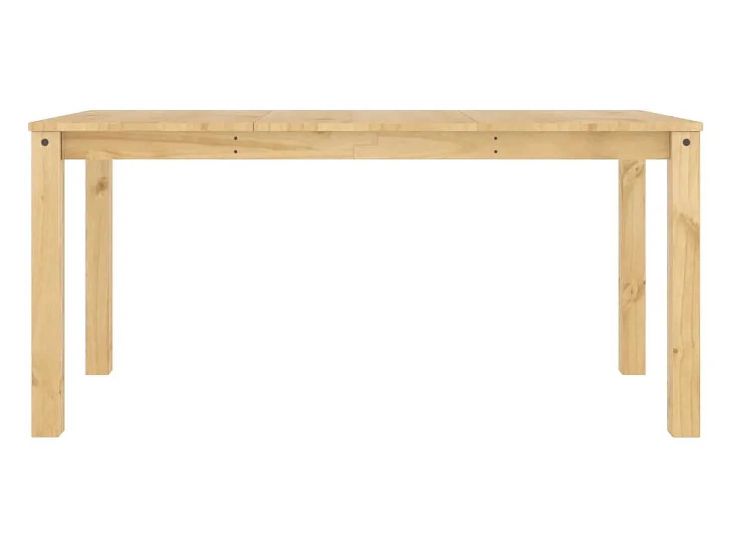 Mesa de comedor Panama madera maciza de pino 160x80x75 cm ES898690