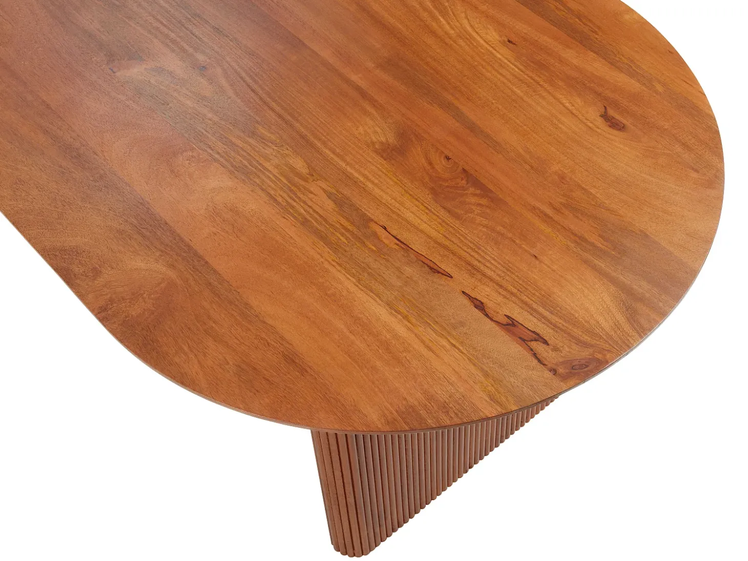Mesa de comedor para 8 personas de madera de mango - Natural - BALIMELA