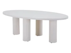 Mesa de comedor para 8 personas en MDF - Beige - FALYN