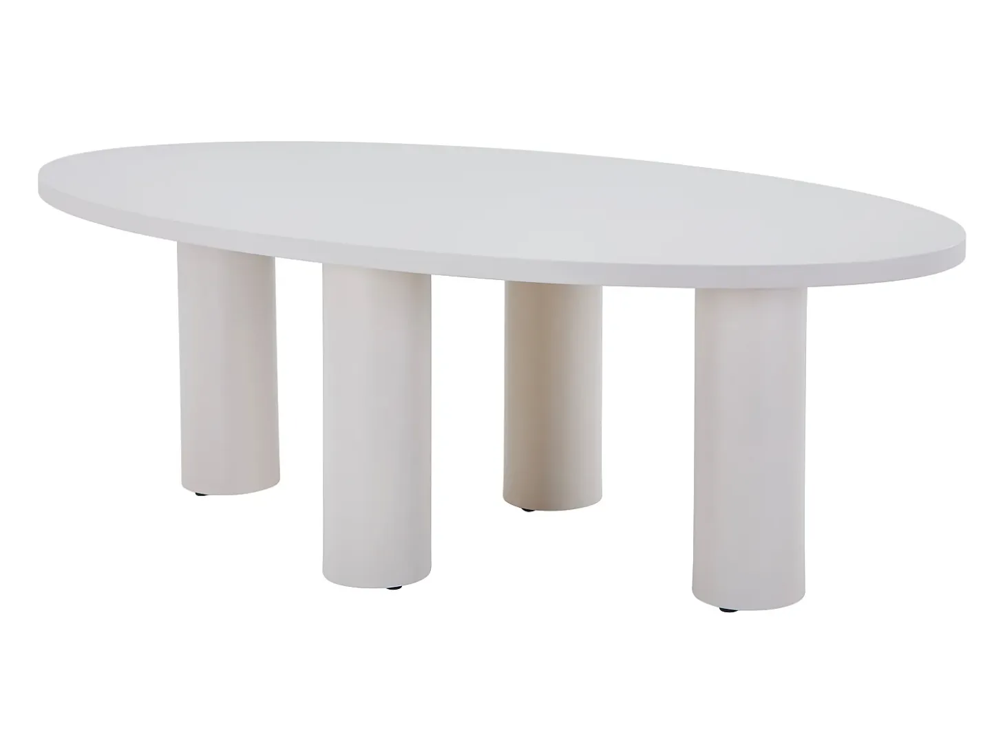 Mesa de comedor para 8 personas en MDF - Beige - FALYN
