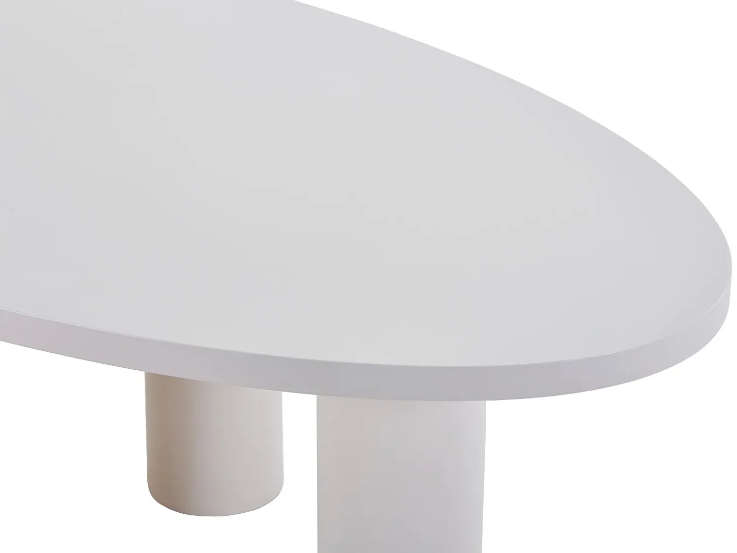 Mesa de comedor para 8 personas en MDF - Beige - FALYN