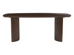 Mesa de comedor para 8 personas en madera de acacia - Natural oscuro - TAMENIA de Maison Céphy