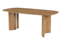 Mesa de comedor para 8 personas de madera de mango - Natural - ISLARA