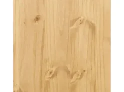 Mesa de comedor plegable Corona Butterfly, cera marrón, madera de pino
