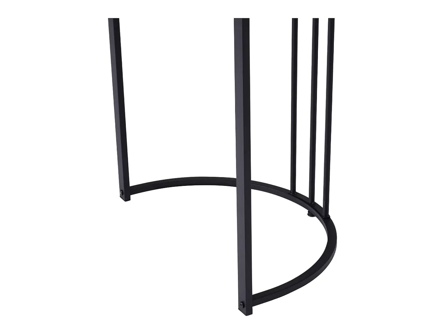 Mesa de Comedor Rectangular 140x80 cm para 6 Personas - Patas Ajustables - Metal y Madera - Gris Moderno
