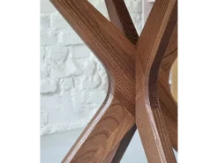 Mesa de comedor redonda 100cm Jubi Bold Roble