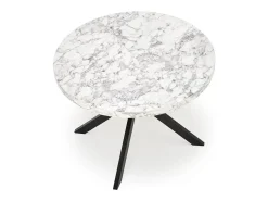 Mesa de comedor redonda extensible de mármol 100-250cm Zelvano