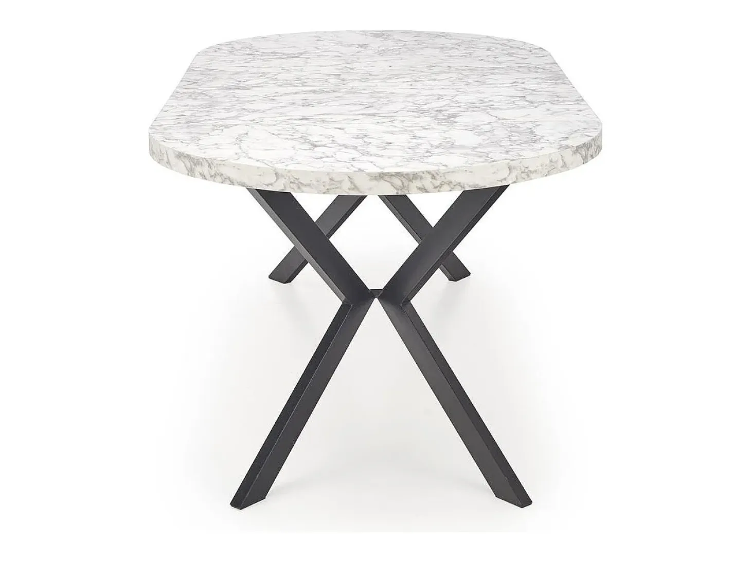 Mesa de comedor redonda extensible de mármol 100-250cm Zelvano