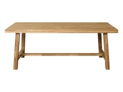 Mesa de comedor Ritza de madera maciza de roble 200 cm