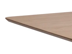 Mesa de comedor Roxby 80/120 cm con 1 plato adicional natural.