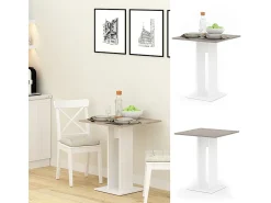 Mesa de comedor sonoma 65x65x78 repose
