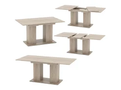 Mesa de comedor sonoma 140x90x76 dix