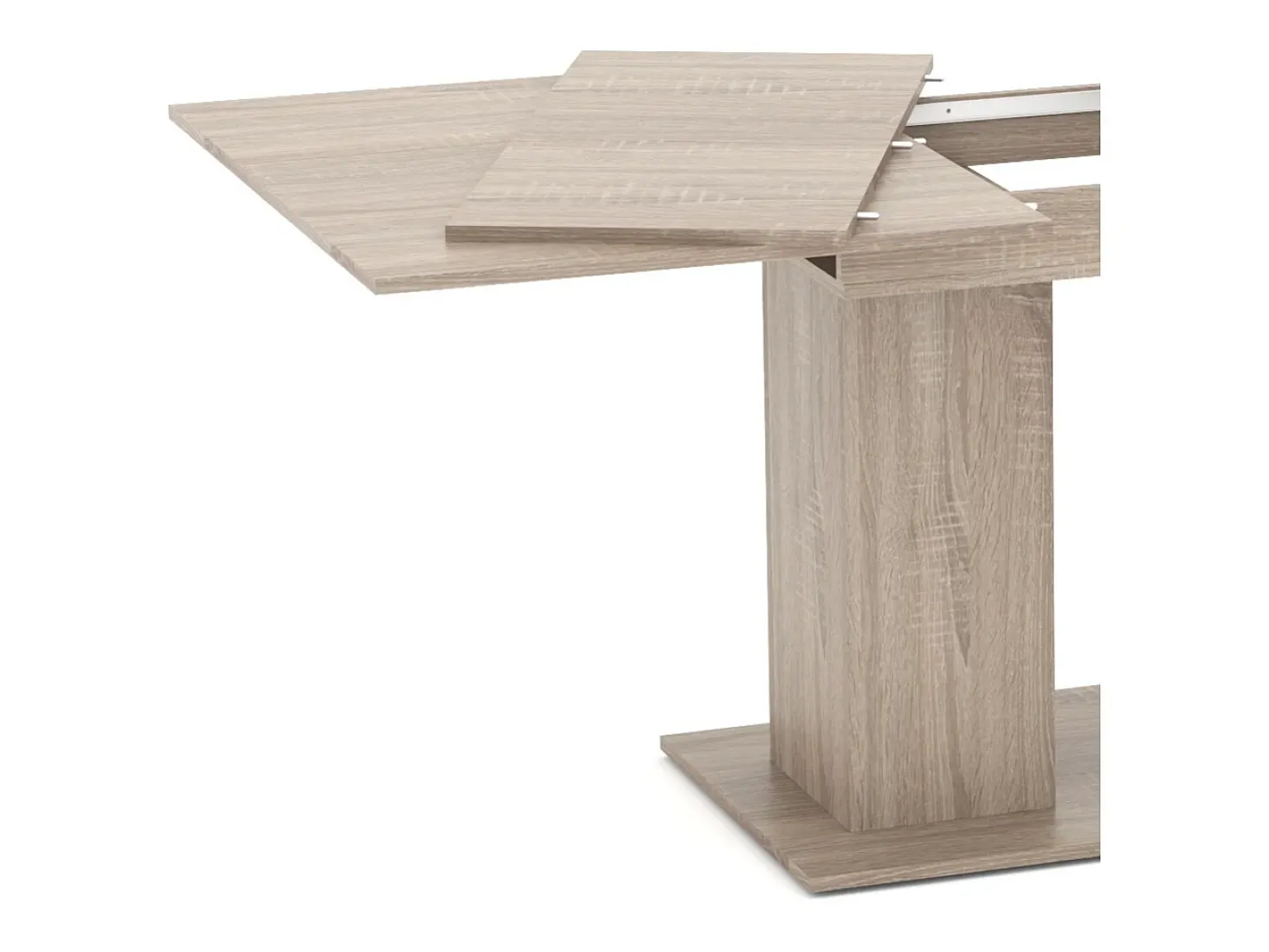 Mesa de comedor sonoma 140x90x76 dix