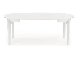 Mesa de comedor Sorbus/madera/blanco