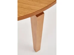 Mesa de comedor Sorbus/madera/marrón y antracita