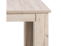 Mesa de comedor 160x90 cm Gris