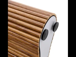 Mesa de comedor 180x90cm para 4 a 6 personas - Tapa texturizada - Color madera