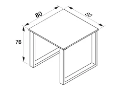 Mesa de comedor Xona