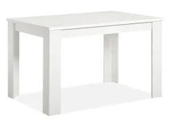 Mesa de comedor 120x80x75 cm blanca