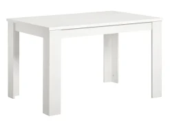 Mesa de comedor 120x80x75 cm blanca