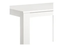 Mesa de comedor 120x80x75 cm blanca