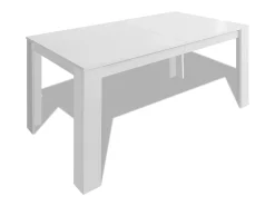 Mesa de comedor 140x80x75 cm blanca