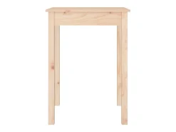 Mesa de comedor 55x55x75 cm Madera maciza de pino