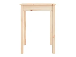 Mesa de comedor 55x55x75 cm Madera maciza de pino