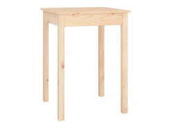 Mesa de comedor 55x55x75 cm Madera maciza de pino