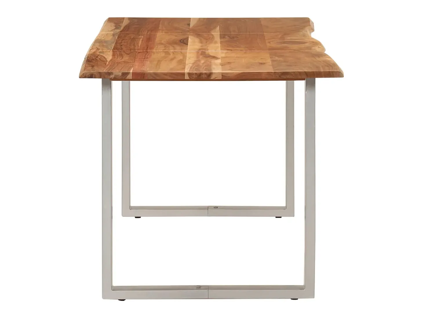 Mesa de comedor 154x80x76 cm Madera maciza de acacia