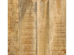 Mesa de comedor 140x70x75 cm madera maciza de mango