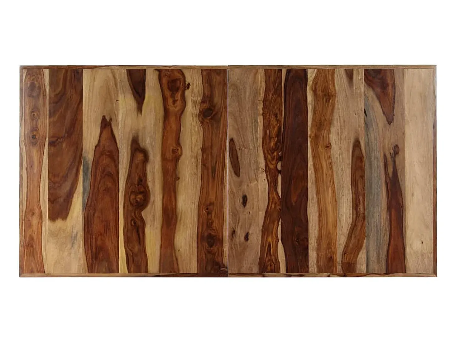 Mesa de comedor 140x70x75 cm madera maciza de sheesham