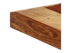Mesa de comedor 140x70x75 cm madera maciza de sheesham